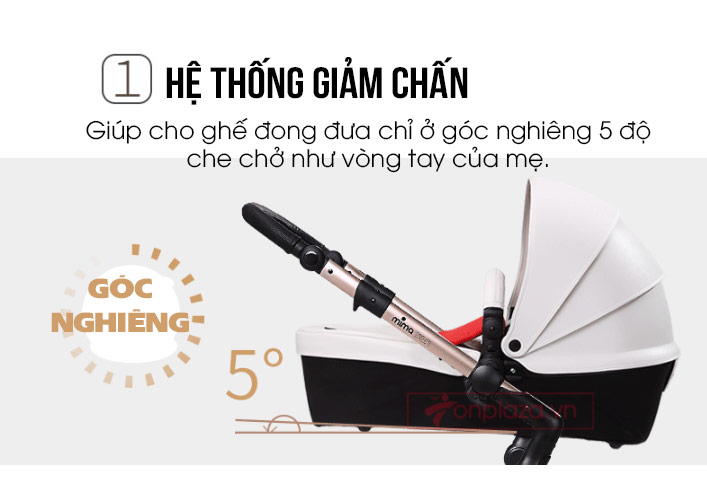 Xe đẩy đa năng cao cho bé ngắm cảnh XD015	13	