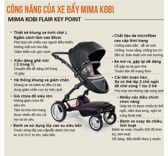 Xe đẩy đôi cho 2 bé XD011	7	