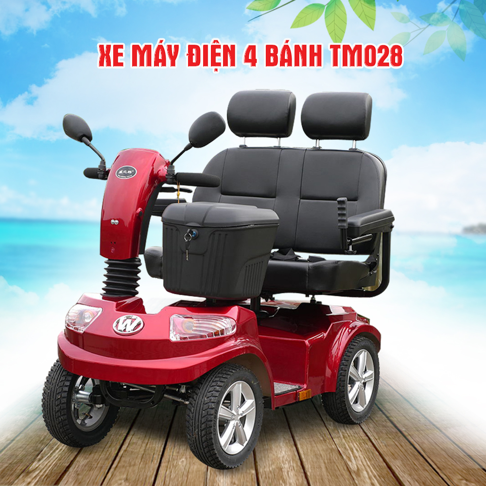 Xe mô tô điện 4 bánh tiện lợi TM028 1