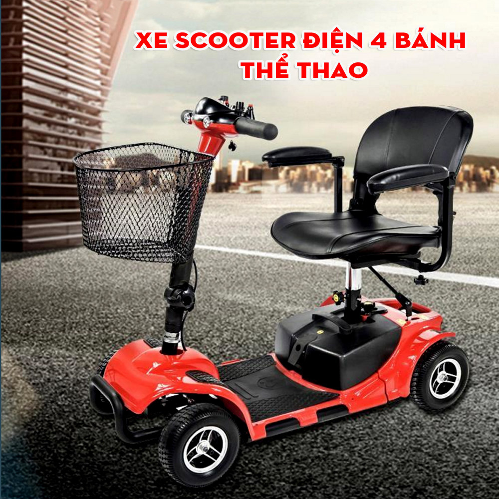 Có nên mua và sử dụng xe scooter điện 4 bánh ở Việt Nam?