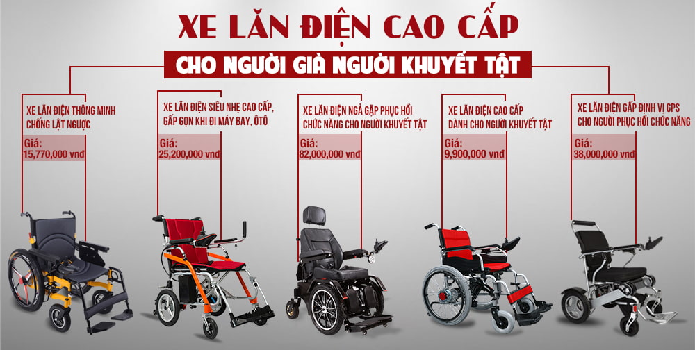 bảng giá xe lăn điện