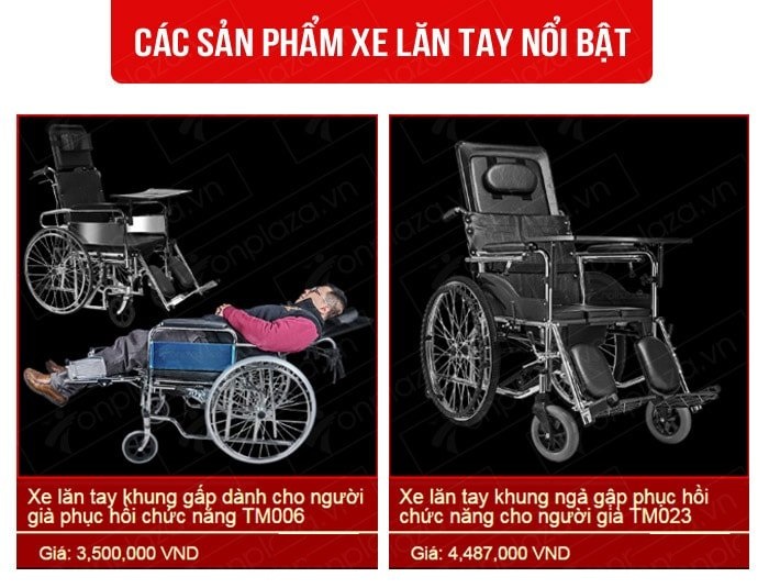 Chọn địa chỉ mua xe lăn tay uy tín