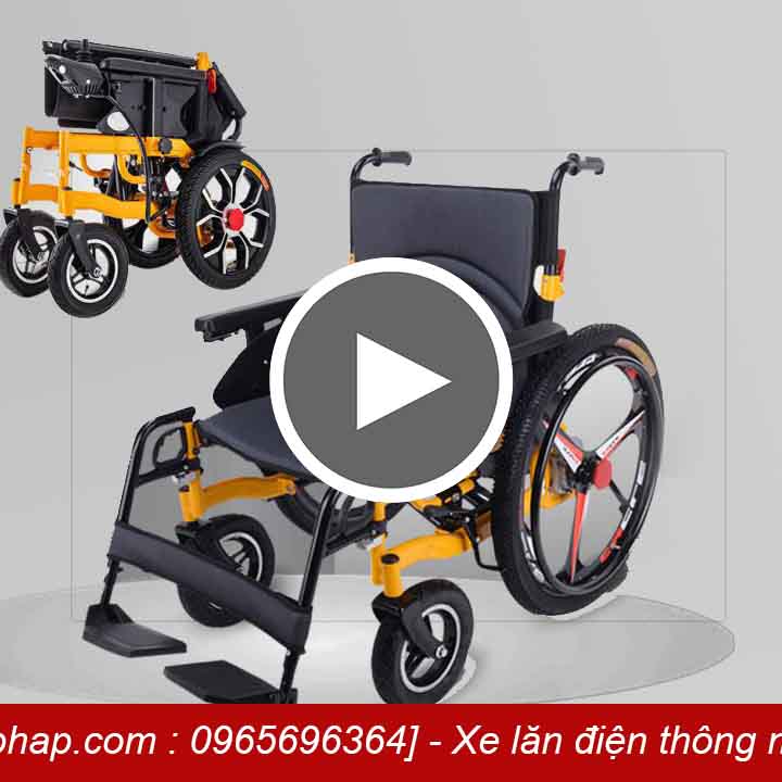 [Video] Cách lắp đặt xe lăn điện thông minh TM057