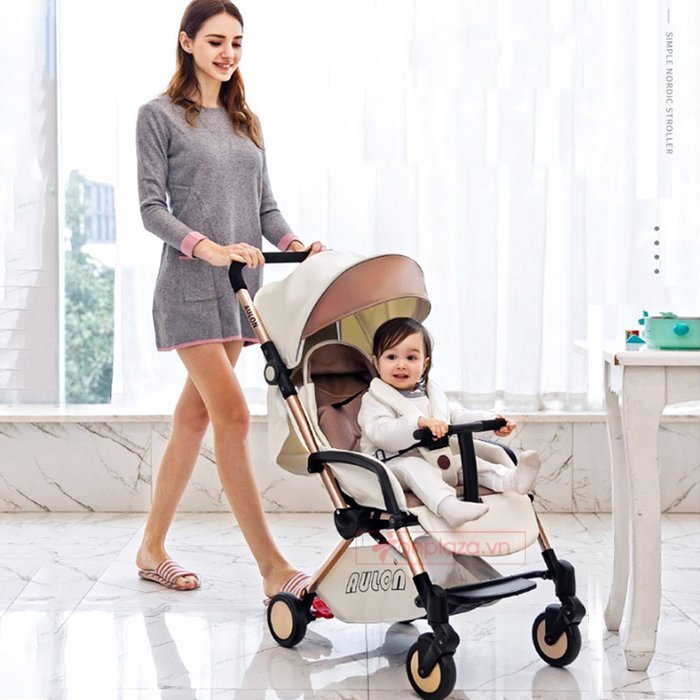 Xe nôi giảm chấn cao cấp phiên bản đa năng tiện lợi cho bé    